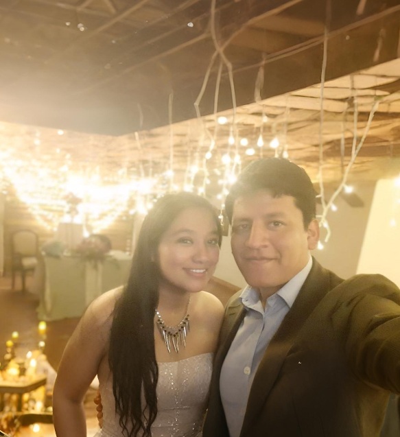 Carlos y Raquel juntos